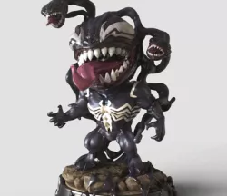 Venom CHIBI VERSION -CHIBI Hero FIGURINE-MONSTER SERIES