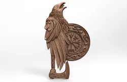 Viking crow CNC