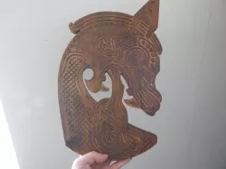 Viking figurehead dreki CNC