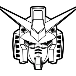 Wall Art "Gundam"