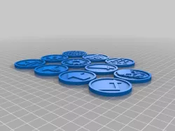 Warhammer 40k Action Tokens