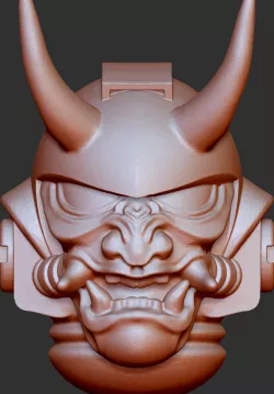 Warhammer 40k Space Marine Helmet Custom Oni Design