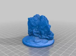 Warhammer Rock Base(63mm)