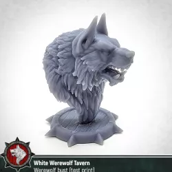Werewolf bust