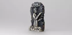 Winged Cyrus Stone Relief