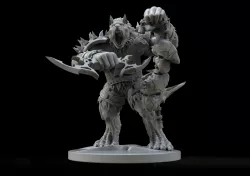 WOLF WARHAMMER STL
