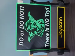 Yoda sword katana wall mount