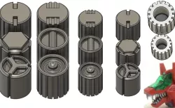 Zoids poly caps