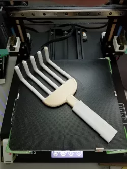 2-Tone Mini Garden Rake