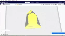 2D Silhouette/Stencil The Crow Tombstone