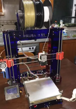 3d Printer based on Anet a8 and prusa MK2 XL