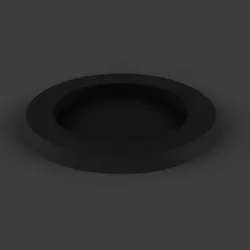 40mm to 60mm round base adapter