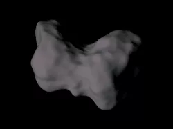 4486 Mithra scaled one in forty thousand