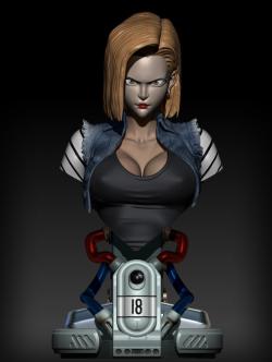 android 18 life size 3D Models | Page 1 | STLFinder