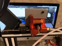 A20M fine filament detector support A20M dualgear aluminium extruder