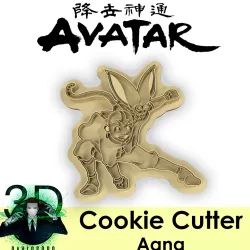 AANG & MOMO COOKIE CUTTER / AVATAR THE LAST AIRBENDER