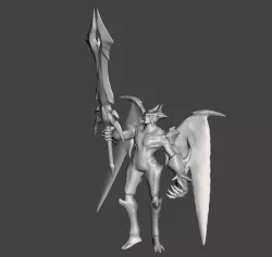 Aatrox 3D Model