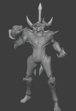 Aatrox in 3d