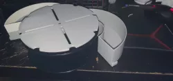 airbrush table and storage