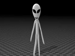 alien (big grey)