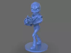 Alien Crypto 137 Sculpture