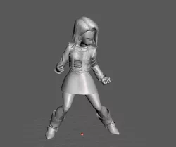 Android 18 (Dragon ball) 3D Model