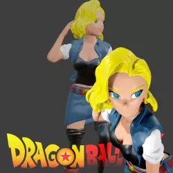 Android 18 SEXY Fanart