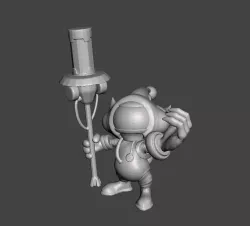 Astronaut Veigar 3D Model
