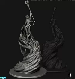 Atlantean Sea Elves - Queen of the Sea