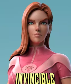 Atom Eve from invincible 3D print model