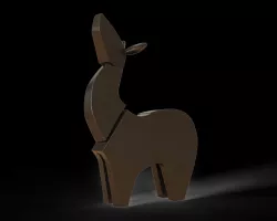 BABY DEER ART Miniature