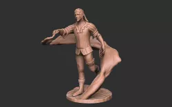 Bard Painter - Miniature