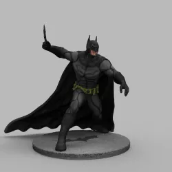 BATMAN - THE DARK KNIGHT 3D Print Figure Diorama