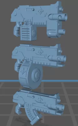 Battle Barbie's Gun Rack