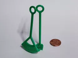 Beard Hoe and Rake