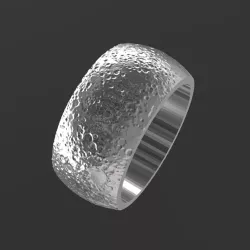 Big Moon Ring - Luna - Moon Jewel
