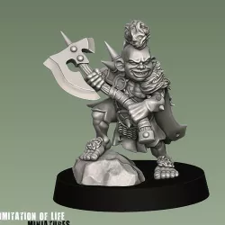 Bingo the barbarian, Chaotic Halfling