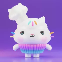 Cakey cat cupcake Gabby dollhouse cupcake