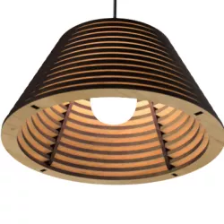CEILING LIGHT LAMP 3D PRINT AND LASER CUT FILES MODEL 16
