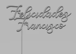Congratulations Francisco