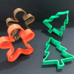 Cookie cutter - Tree and Ginger Bread Men!