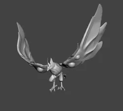 Cosmic Flight Anivia 3D Model