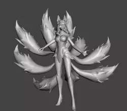 Coven Ahri 3D Model
