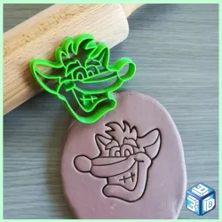 CRASH BANDICOOT COOKIE CUTTER