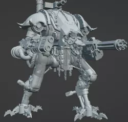 Croc Head Mech Walker