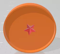 Crystal dragon ball z cake mould