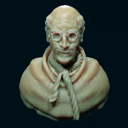 Cultist bust