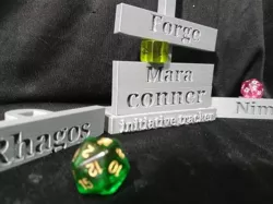 Customizable Initiative Tracker