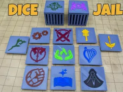 D&D Class Icon Dice Jail