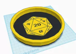 D20 Dice Tray